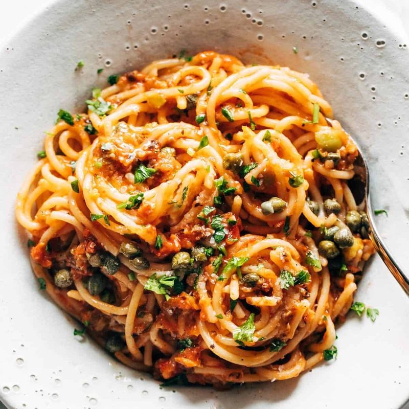 A picture of Roasted Tomato Puttanesca